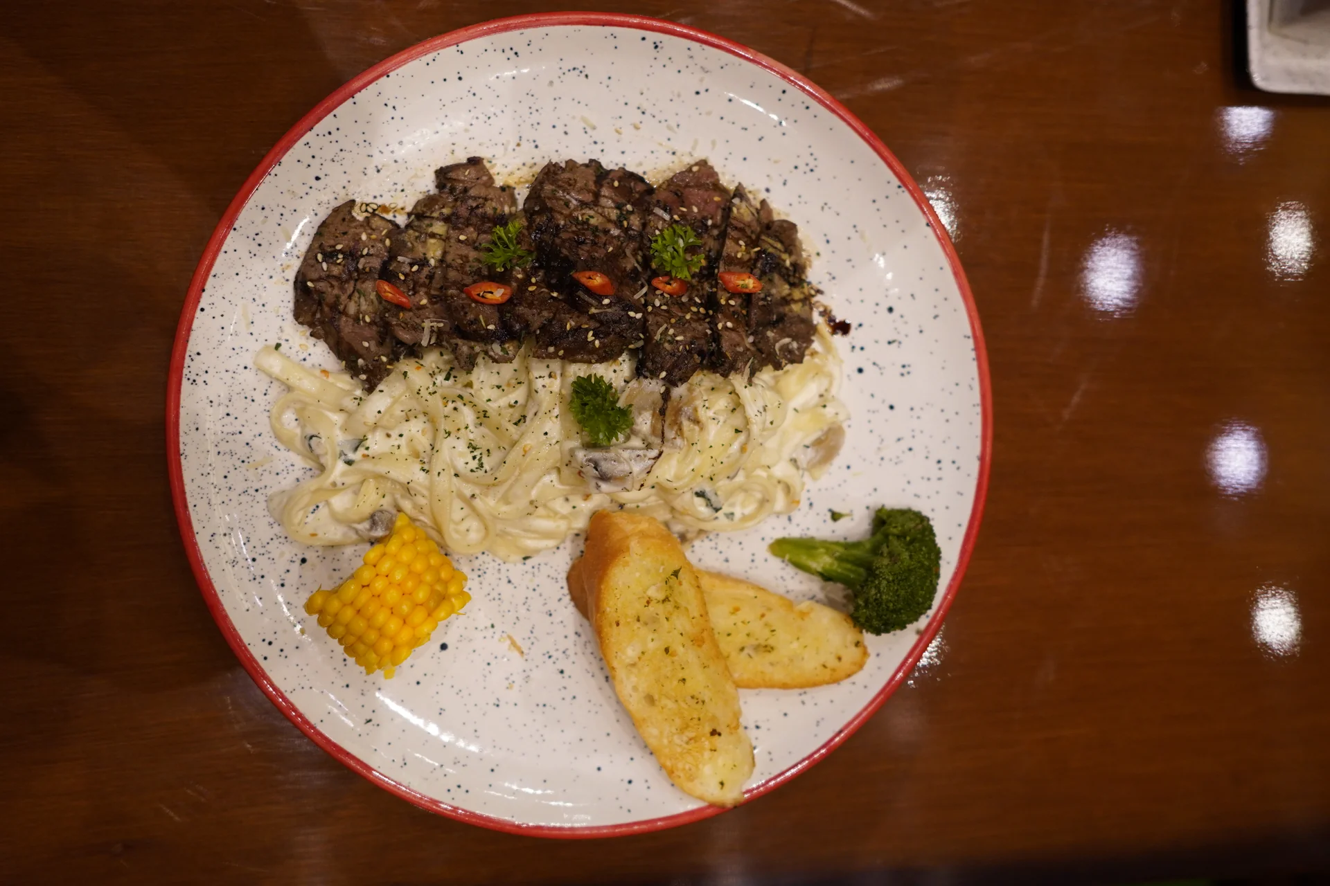 Skirt Steak Saltimbocca